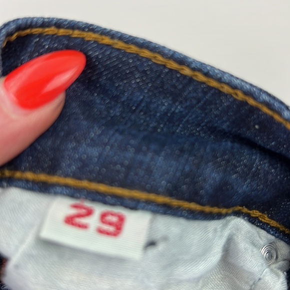 E-Malie cropped blue jeans size 29 - Picture 2 of 9